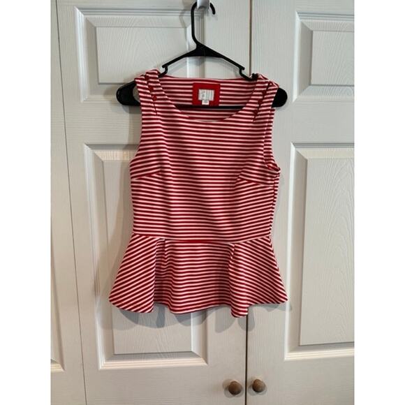Anthropologie Tops - Anthropologie 9-H15 Antonia Peplum Top